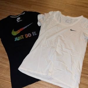 Lot of 2 Nike shirts